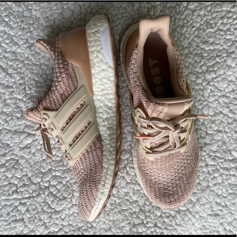 Light pink Adidas Ultra Boost